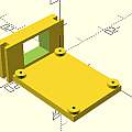 Battery charger, 3D TP4056 bracket, David Pilling