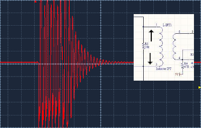 JSN secondary differential voltage