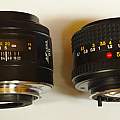 50mm AF and MD lenses, David Pilling