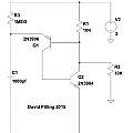 Basic programmable unijunction transistor (PUT) oscillator, David Pilling