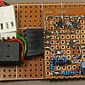 PUT oscillator built in tin box, David Pilling