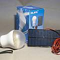 Solar camping light, David Pilling